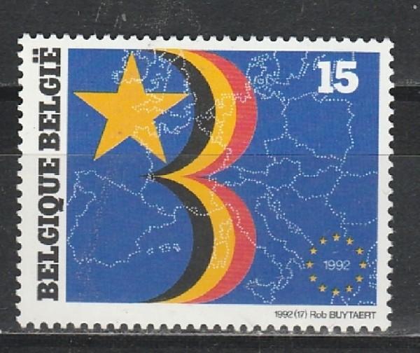 Бельгия 1992, Европейский Внутренний Рынок, 1 марка